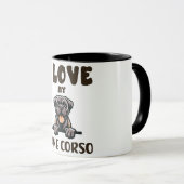 Liebe My Cane Corso Tasse (VorderseiteRechts)
