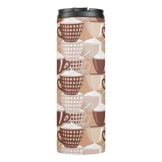 Liebe My Cappuccino Monogram Thermosbecher (Rückseite)