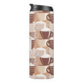 Liebe My Cappuccino Monogram Thermosbecher (Nach rechts gedreht)