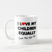 Liebe My Children Funny Mug Kaffeetasse (Links)