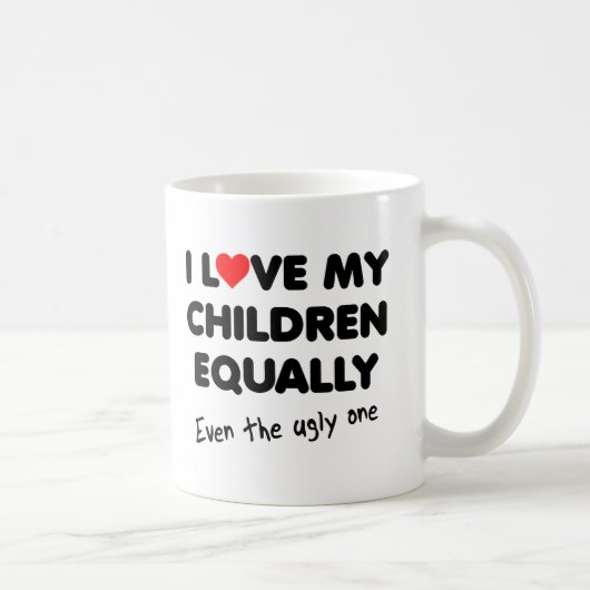 Liebe My Children Funny Mug Kaffeetasse (Rechts)
