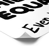 Liebe My Children Funny Poster (Ecke)