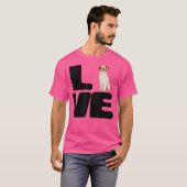 Liebe My Clumber Spaniel Dog T-Shirt (Vorne ganz)