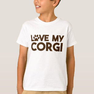 LIEBE MY CORGI PAW T-Shirt