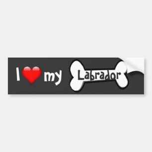 Liebe my Dog Breed (geben Sie Lieblingsrasse ein) Autoaufkleber