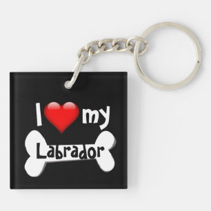 Liebe my Dog Breed (geben Sie Lieblingsrasse ein) Schlüsselanhänger