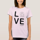 Liebe My Doodle T - Shirt (Vorderseite)