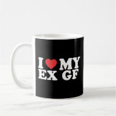 Liebe My Ex Girlfriend Kaffeetasse (Links)