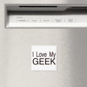 Liebe My Geek Magnet (In Situ (Geschirrspüler))