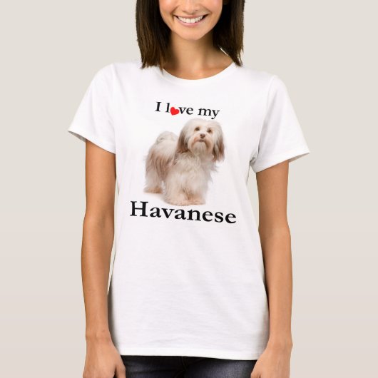 Liebe My Havanese T - Shirt (Vorderseite)