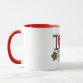 Liebe My Hund 11 oz Combo Tasse (Links)