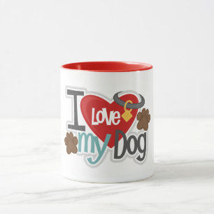 Liebe My Hund 11 oz Combo Tasse