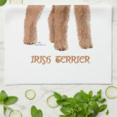 Liebe My Irish Terrier Geschirrtuch (Gefaltet)