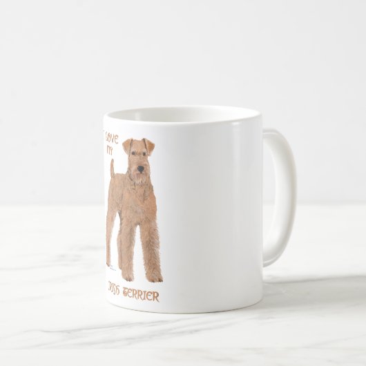 Liebe My Irish Terrier Kaffeetasse (VorderseiteRechts)