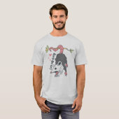 Liebe My Kitty - Funny Opossum T-Shirt (Vorne ganz)