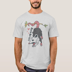 Liebe My Kitty - Funny Opossum T-Shirt