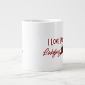 Liebe My Ladybug - Jumbo-Tasse (Vorderseite)