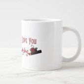Liebe My Ladybug - Jumbo-Tasse (Rechts)