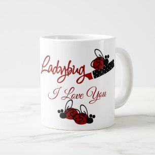 Liebe My Ladybug - Jumbo-Tasse