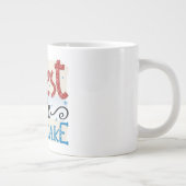 Liebe My Ladybug - Jumbo-Tasse (Rechts)