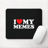 Liebe My Memes Funny Meme Creator Internet Online Mousepad (Mit Mouse)