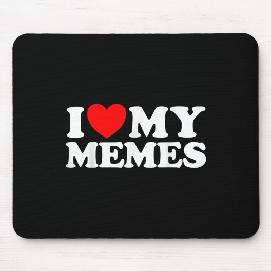Liebe My Memes Funny Meme Creator Internet Online Mousepad (Vorne)
