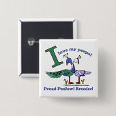 Liebe My Peeps Breeders Button (Vorne & Hinten)