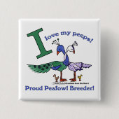 Liebe My Peeps Breeders Button (Vorderseite)