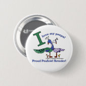 Liebe My Peeps Breeders Button (Vorne & Hinten)