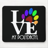 LIEBE My Polydactyl Mousepad (Vorne)