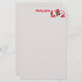 Liebe My Poodle Briefpapier (Vorne/Hinten)