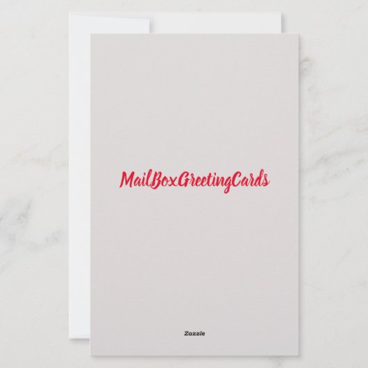 Liebe My Poodle Briefpapier (Rückseite)