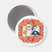 Liebe My Shih Tzu Magnet (Vorderseite/Rückseite)
