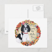 Liebe My Shih Tzu Postkarte (Vorne/Hinten)
