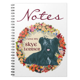 Liebe My Skye Terrier Notizblock