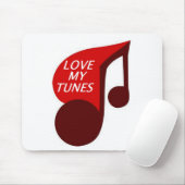 LIEBE MY TUNES MOUSEPAD (Mit Mouse)