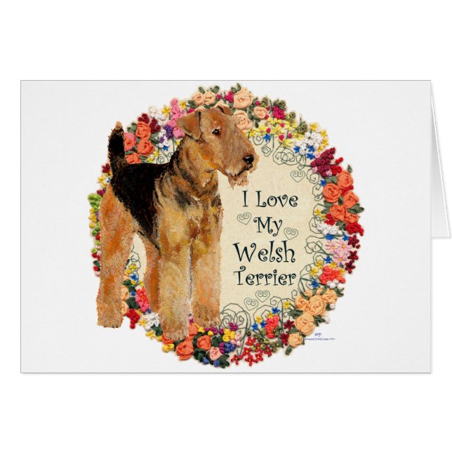 Liebe My Welsh Terrier (Vorderseite (Horizontal))