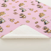 Liebe My Yorkie Pink Sherpadecke (3/4)