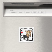 Liebe My Yorkshire Terrier Magnet (In Situ (Geschirrspüler))