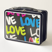 Liebe 'n Herz Lunchbox (Vorderseite)