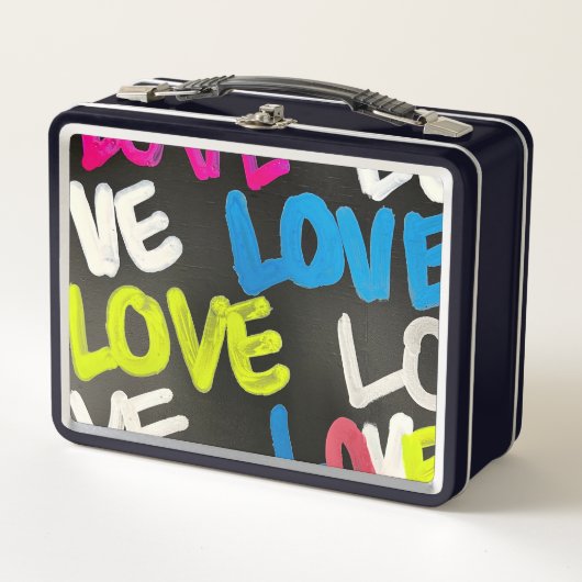 Liebe 'n Herz Lunchbox (Vorderseite)