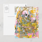 Liebe nach Tod Postkarte (Vorne/Hinten)