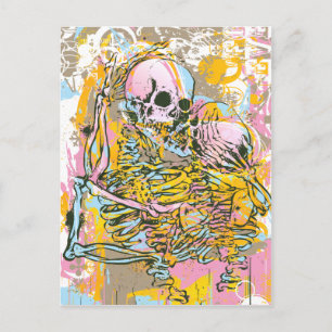 Liebe nach Tod Postkarte