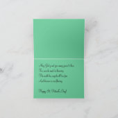 Liebe Nachbarschafts-Freunde, die Tag St. Patricks Karte (Innenseite)