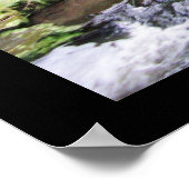 "Liebe-Nachricht auf dem Bridge-Poster"* Poster (Ecke)