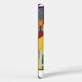 Liebe-Nachricht in Rasta-Farbdrucken Case-Mate iPhone Hülle (Rückseite / Rechts)