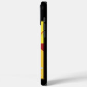 Liebe-Nachricht in Rasta-Farbdrucken Case-Mate iPhone Hülle (Rückseite / Links)