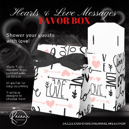 Liebe-Nachrichten - Vorzugssymbol Geschenkschachtel