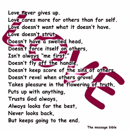 Liebe-Nachrichtenmagnet Fotoskulptur Magnet (Vorne)