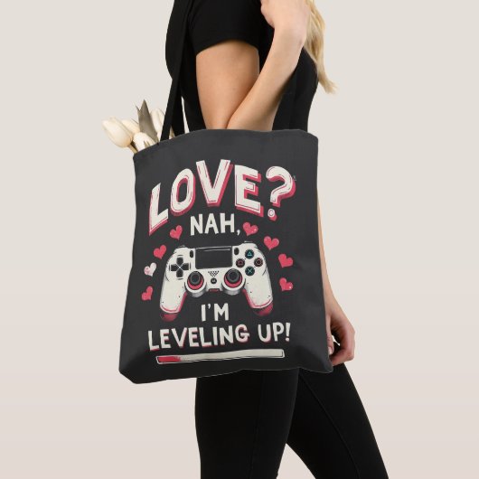 Liebe Nah I'm Leveling Gaming Valentine Day Tasche (Von Nahem)
